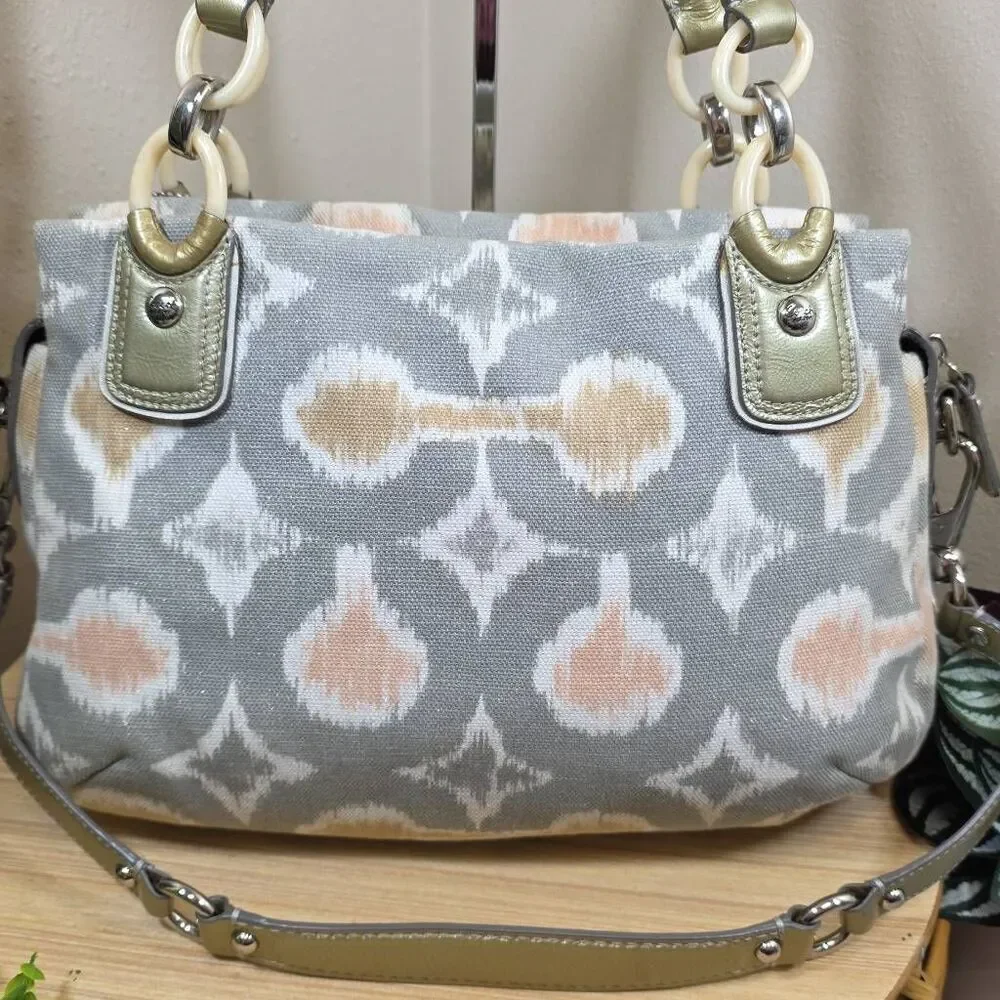 Coach Kristin Op Art Ikat Print Hobo/Satchel | Matching Wallet